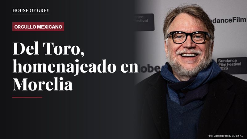 Guillermo del Toro sonríe con gafas y bufanda en el Festival de Cine de Sundance 2026