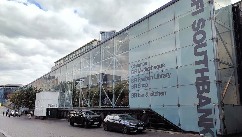 Riverside entrance of the BFI Southbank cinema in London