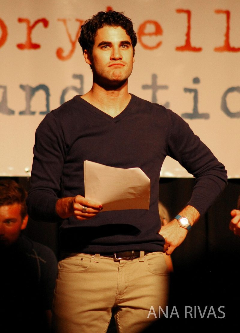 Darren Criss performing at The Biggest Show in Culver City, California, October 2012