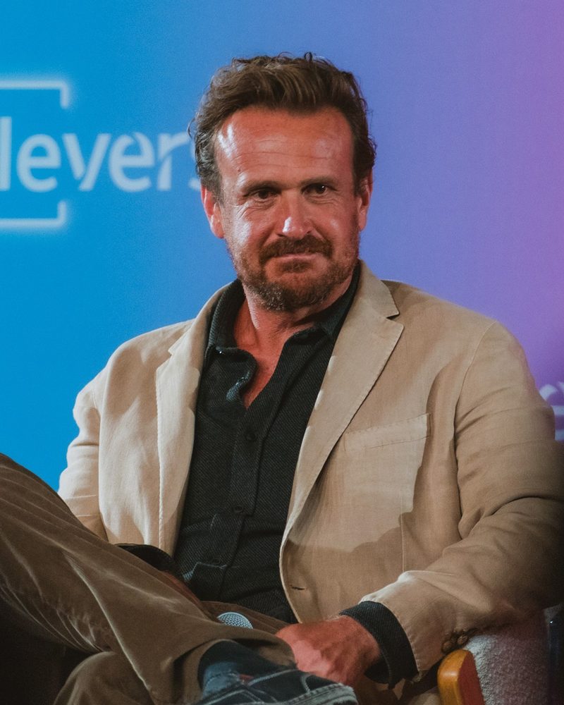 Jason Segel at an FYC panel for Shrinking at Televerse 2025 in Los Angeles