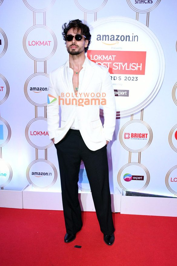 Tiger Shroff at the Lokmat Most Stylish Awards 2023